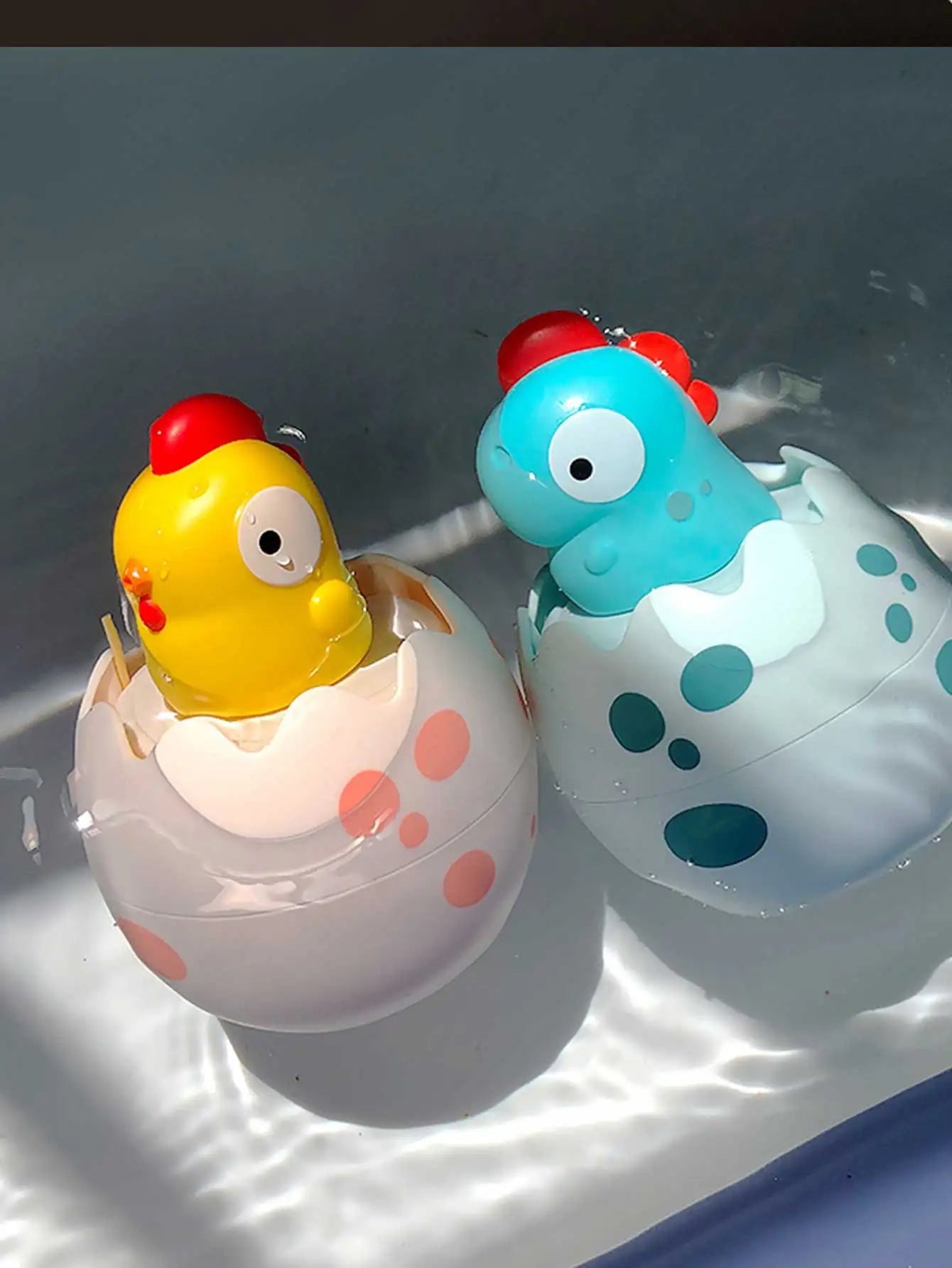 baby bath water spray toy duck and penguin egg sprinkler water toys for kids bath time