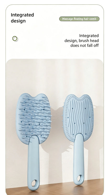 2 in 1 pet hair remover grooming brush integrated design pet deshedding brush for dogs and cats