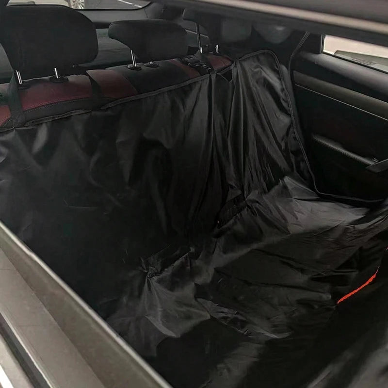Dog Car Seat Cover for Back Seat,Oxford Cloth Durable Scratchproof Dog Hammock,Pet Seat Cover Protector for Cars,Trucks and SUVs.