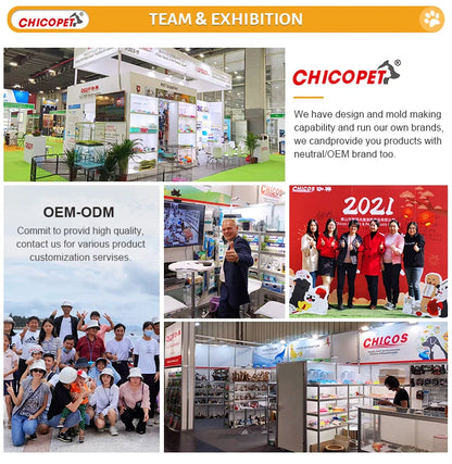Team and exhibition showcasing CHICOPET&