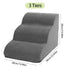 Dogs Stairs Pet 2/3 Steps Stairs for Small Dog Old Dog Ramp Ladder Anti-slip High Bed Removable Dogs Climbing Stair Ramp Stair