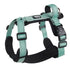 no pull dog harness with handle green polyester for small medium dogs, Corgi Shiba Inu Pug, ships from China Mainland