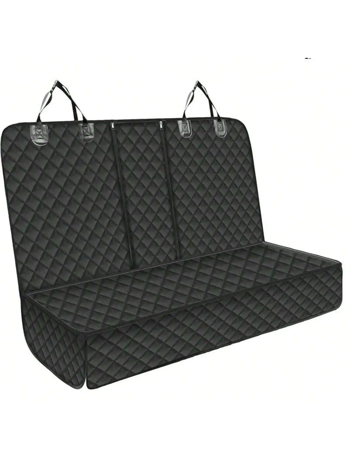 waterproof dog car seat cover quilted pet travel protector with middle seat armrest for dogs