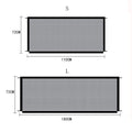 Dog Fence Portable Folding Divider Mesh Home Perforation-Free Traceless Wall Protection Safety Net Nylon Mesh Cloth Pet Fence