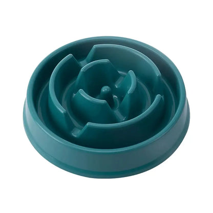 Slow Feeder Dog Bowls Slow Eating Pet Bowls Puzzle Anti-Gulping Interactive Bloat Durable Preventing Choking Healthy Dogs Bowl
