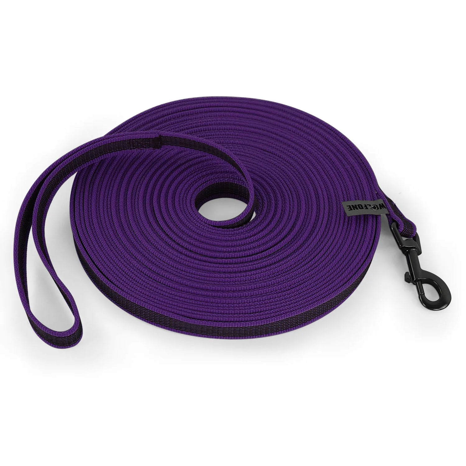 LS Purple long dog training leash 10M fiber leash for big dog training, medium small long dog leash, easy and convenient