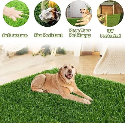 Dogs Grass for Potty Training Artificial Grass for Dogs Puppy Fake Grass Pads Large Dogs Supplies Pets Litter Rugs for Puppy with dog