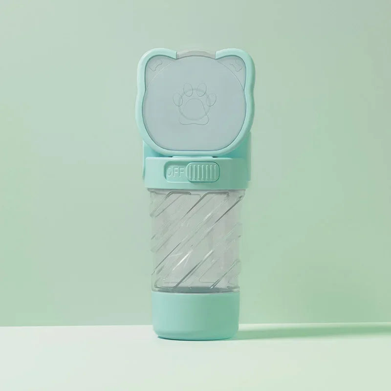 Dog Outing Water Cup Bottle Portable Cup Walking Dog Water Bottle Pet Drinking Water Feeding Food Waste Dag integrated Cup