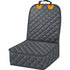 Yellow dog car seat cover hammock, 600D heavy duty scratch proof nonslip quilted back seat cover for medium dogs