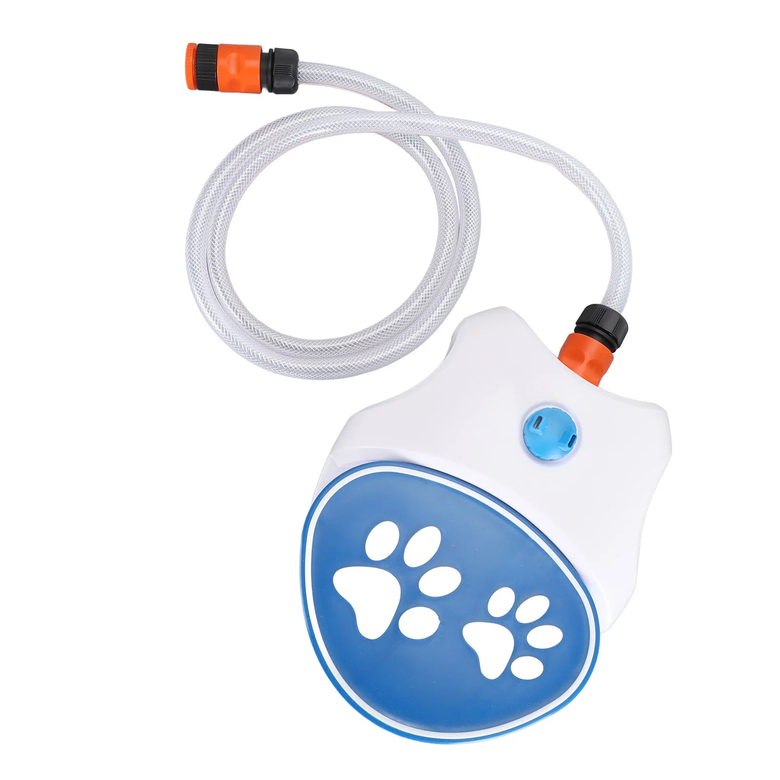 Outdoor Dog Water Dispenser Paw Activated Simple Use Easy Connection Step On Dog Water Fountain with Hose for Lawn for Pets