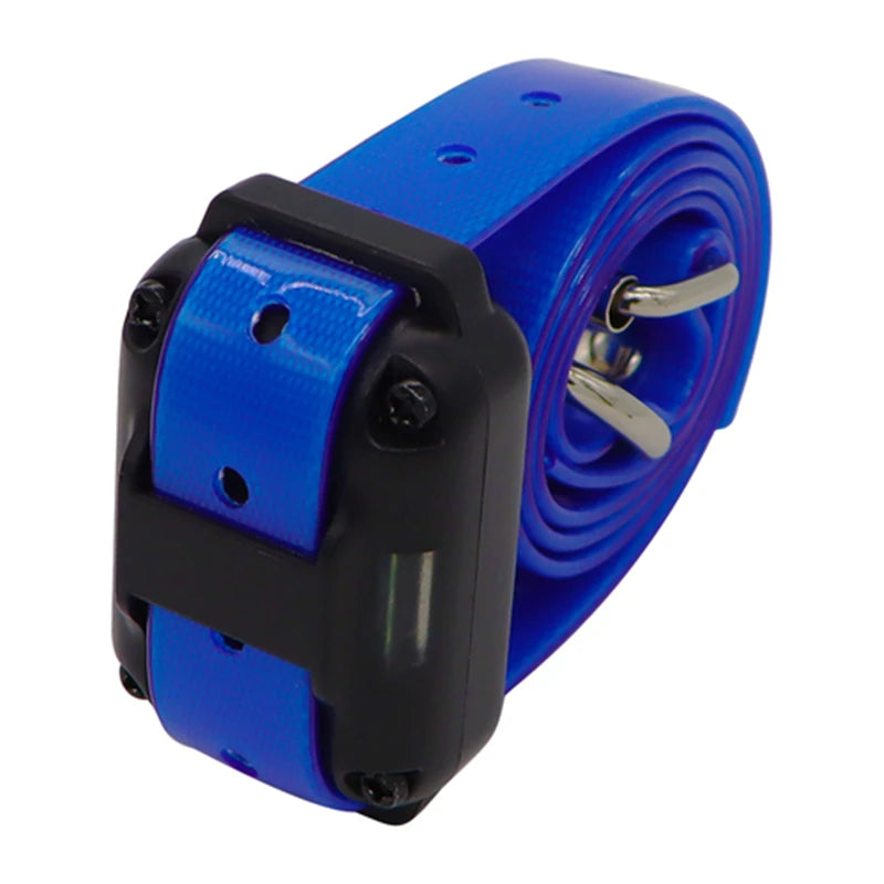 Only Electronic Collar Only Electronic Collar blue training collar for dogs, durable plastic material, no battery included.