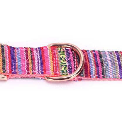 Pet Dog Collar Nylon Personalized Necklace Dog Supplies Free Engraving Name for Small Medium Large Dogs Adjustable Dog Collars