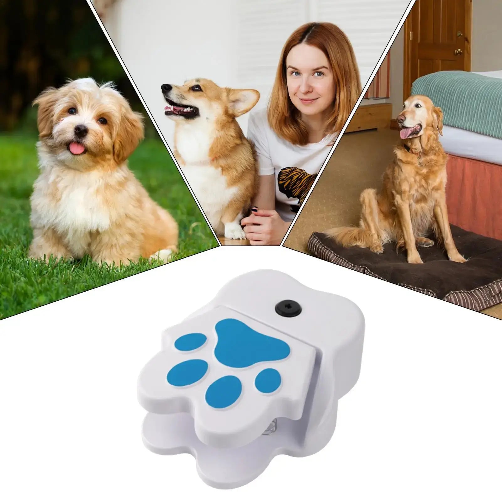 Paw Activated Dog Water Fountain Step on Outdoor Pet Drinking Dispenser Pet Dogs Puppy Water Sprinkler Toys for Garden Yard