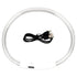 Led Usb Dog Collar Pet Dog Night Luminous Charge Collar Pet Accessorie with USB charging cable included.