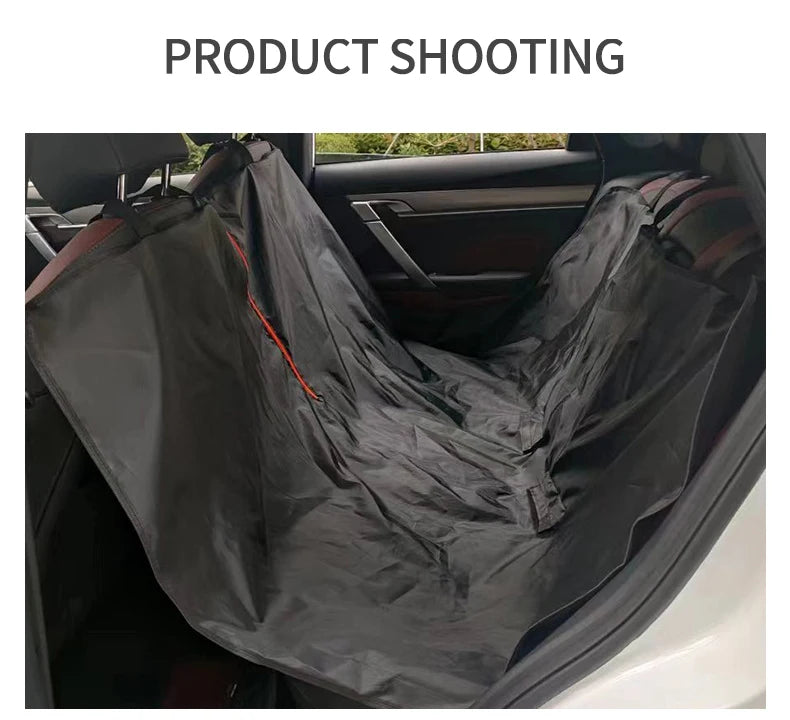 Dog Car Seat Cover for Back Seat,Oxford Cloth Durable Scratchproof Dog Hammock,Pet Seat Cover Protector for Cars,Trucks and SUVs.