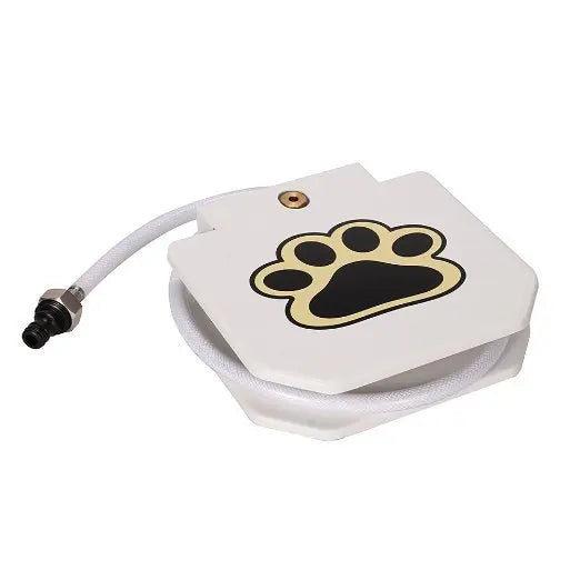 Dog Outdoor Water Fountain Step On Paw Activated Drinking summer Pet Dispenser Dog Water Sprinkler Automatic Water feeder
