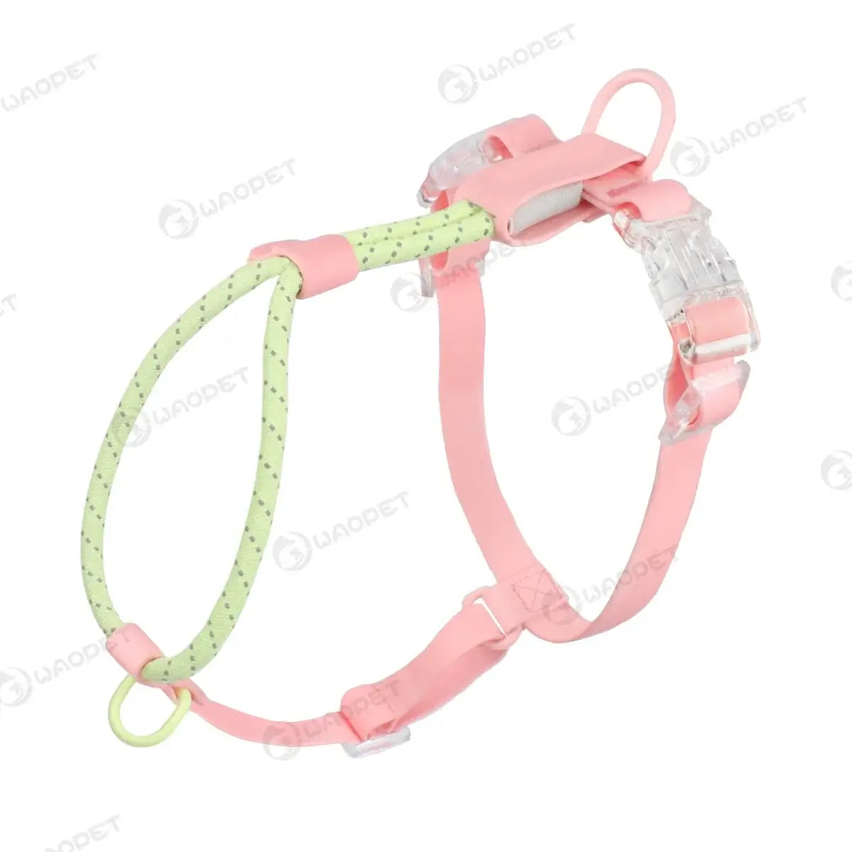 cooling no pull dog harness pink vest-style nylon and PVC for medium and large dogs, German Shepherd