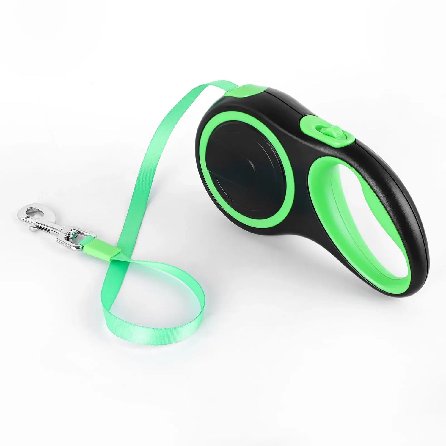 Nylon dog leash rope retractable pet leash with quick release handle for small, medium, and large dogs and cats