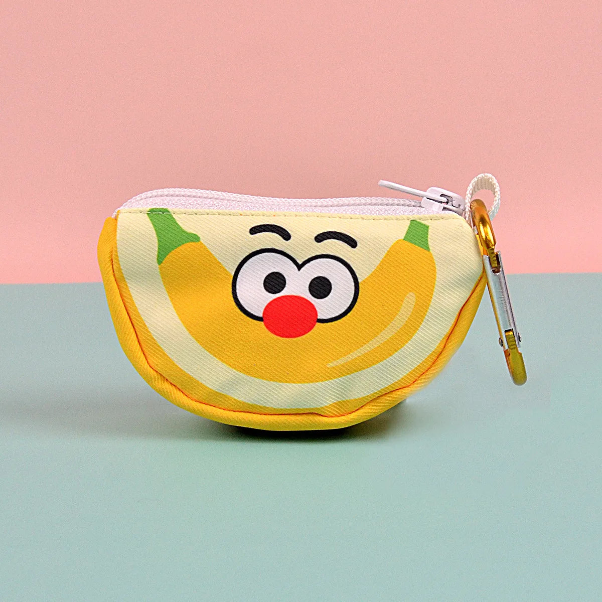dog poop bag holder dispenser banana face print pet poop bag holder dispenser, model JY2500035-XJ