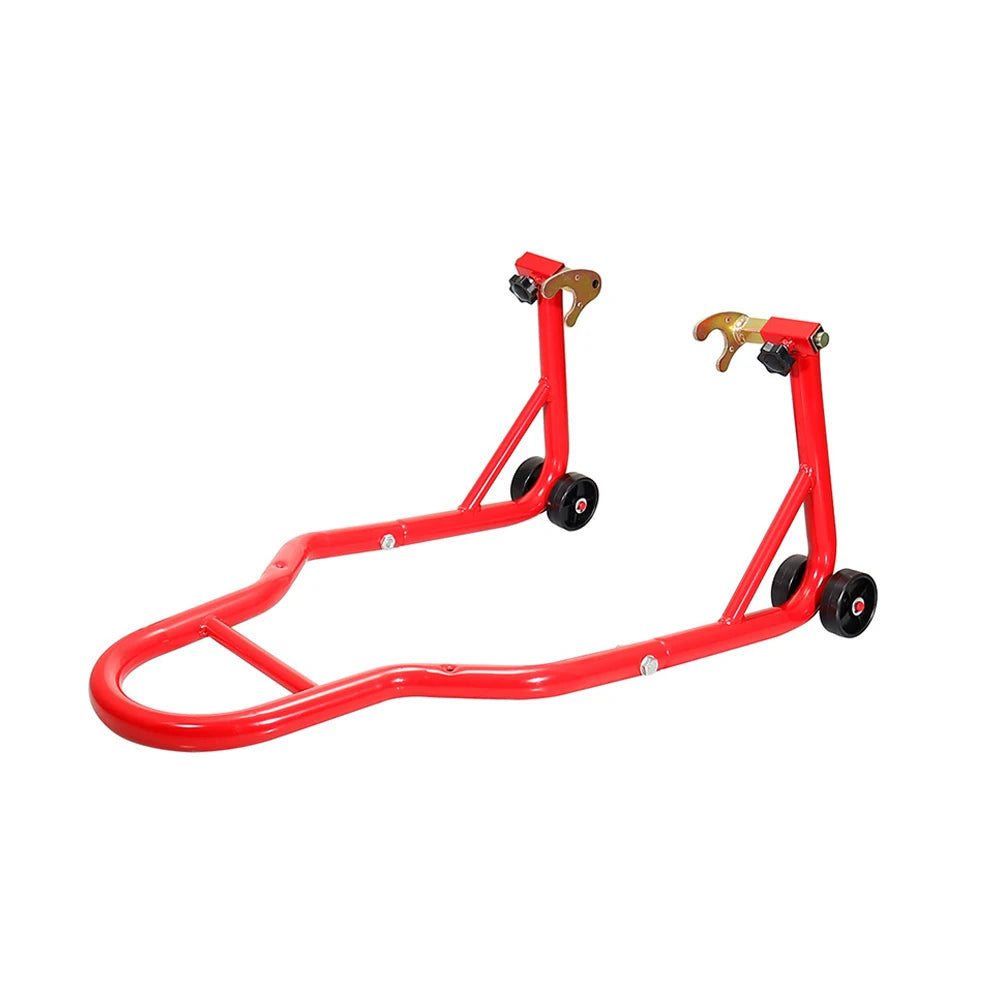 Motorcycle Black/Red Full Set Rear Wheel Support Stand Wheel Stand Auto Aheel Support Frame Tire Repairing Tool