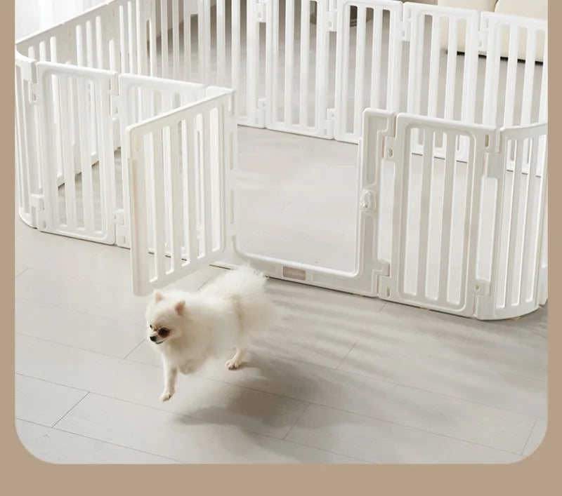 Indoor Household Pet Fence Waterproof Dog Fence Large Dog Protective Fence Free Combination Large Space Pet Isolation Fences.