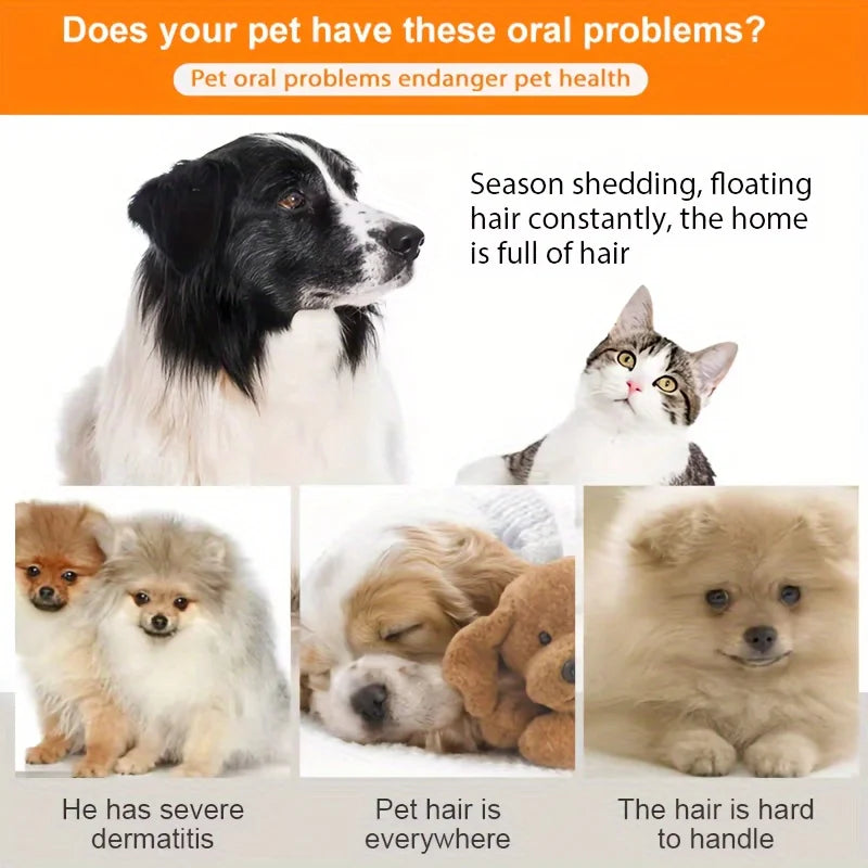 Dog Slicker Brush for Grooming Doodle Hair, Extra Long Pin Poodle Brush for Shedding