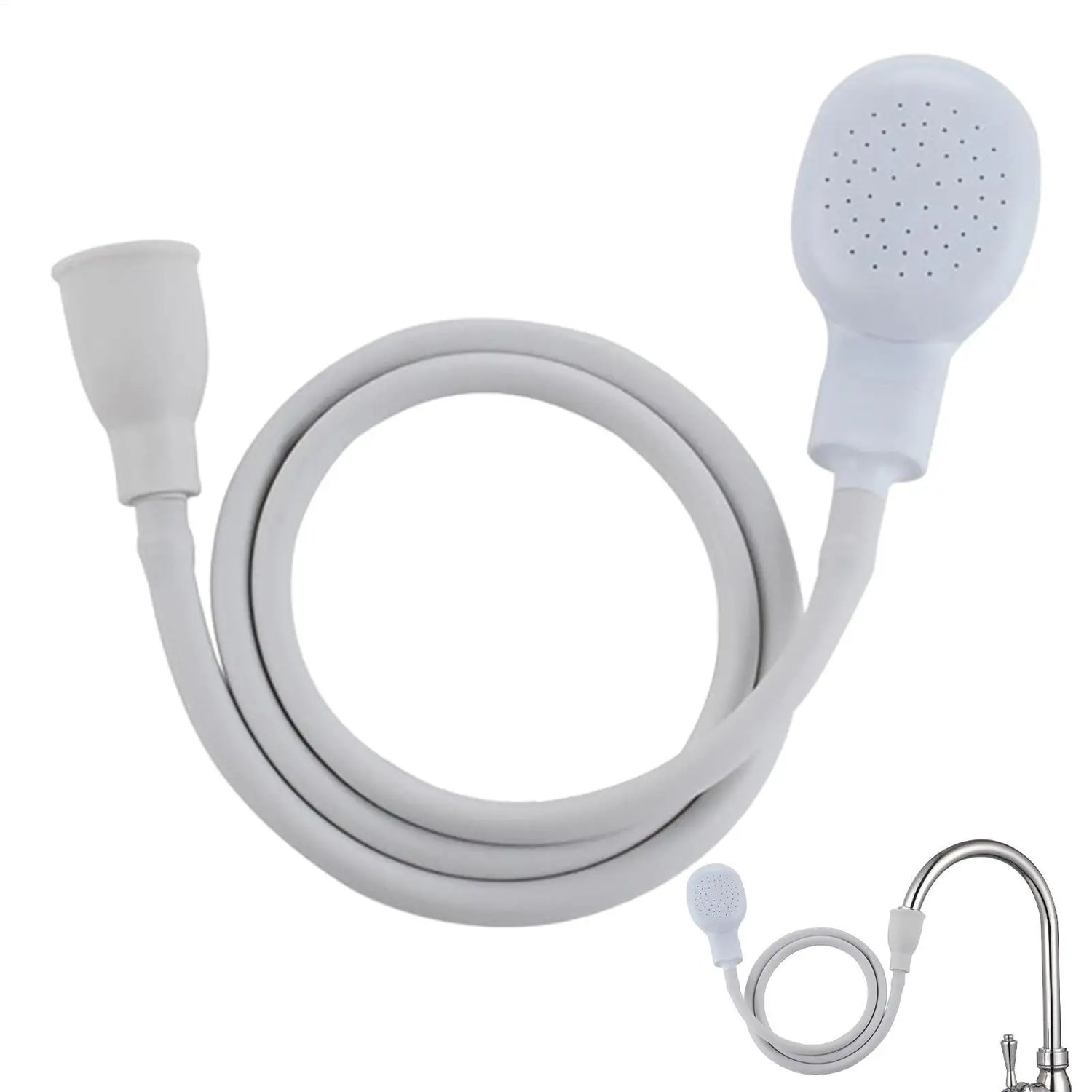 pet bathing shower for dogs and cats, multifunctional garden sprayer with durable hose and handheld spray head