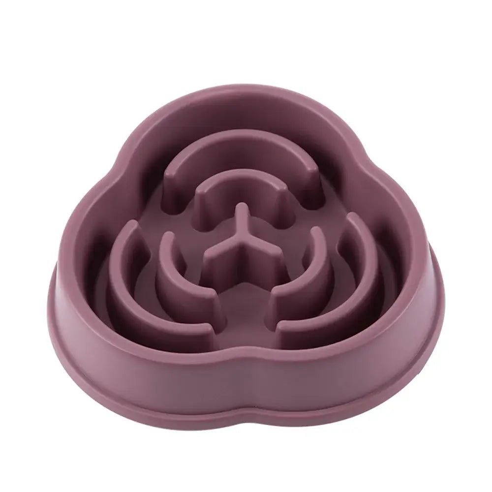 Slow Feeder Dog Bowls Slow Eating Pet Bowls Puzzle Anti-Gulping Interactive Bloat Durable Preventing Choking Healthy Dogs Bowl