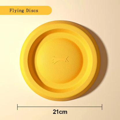 EVA Durable Dog Toys 4 Pack  Flying Disc + Ball + Tug Rope for Puppy&amp;Adult Dogs  Chew-Proof Teeth Cleaning Set（2024 Best Seller）