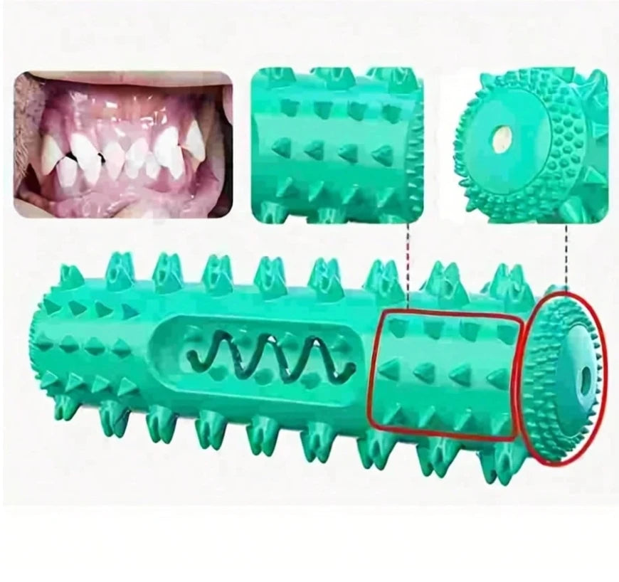 dog tooth chewing toy for all dogs, durable TPR chew toy that helps clean teeth and reduce tartar buildup