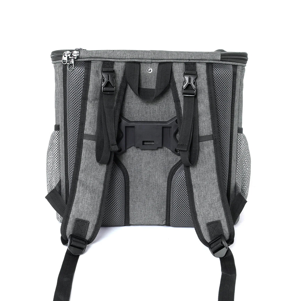 Dog Bike Basket Pet Oxford Cloth Carrier Backpack Expandable Puppy Backpack Pannier for Small Medium Cats Dogs