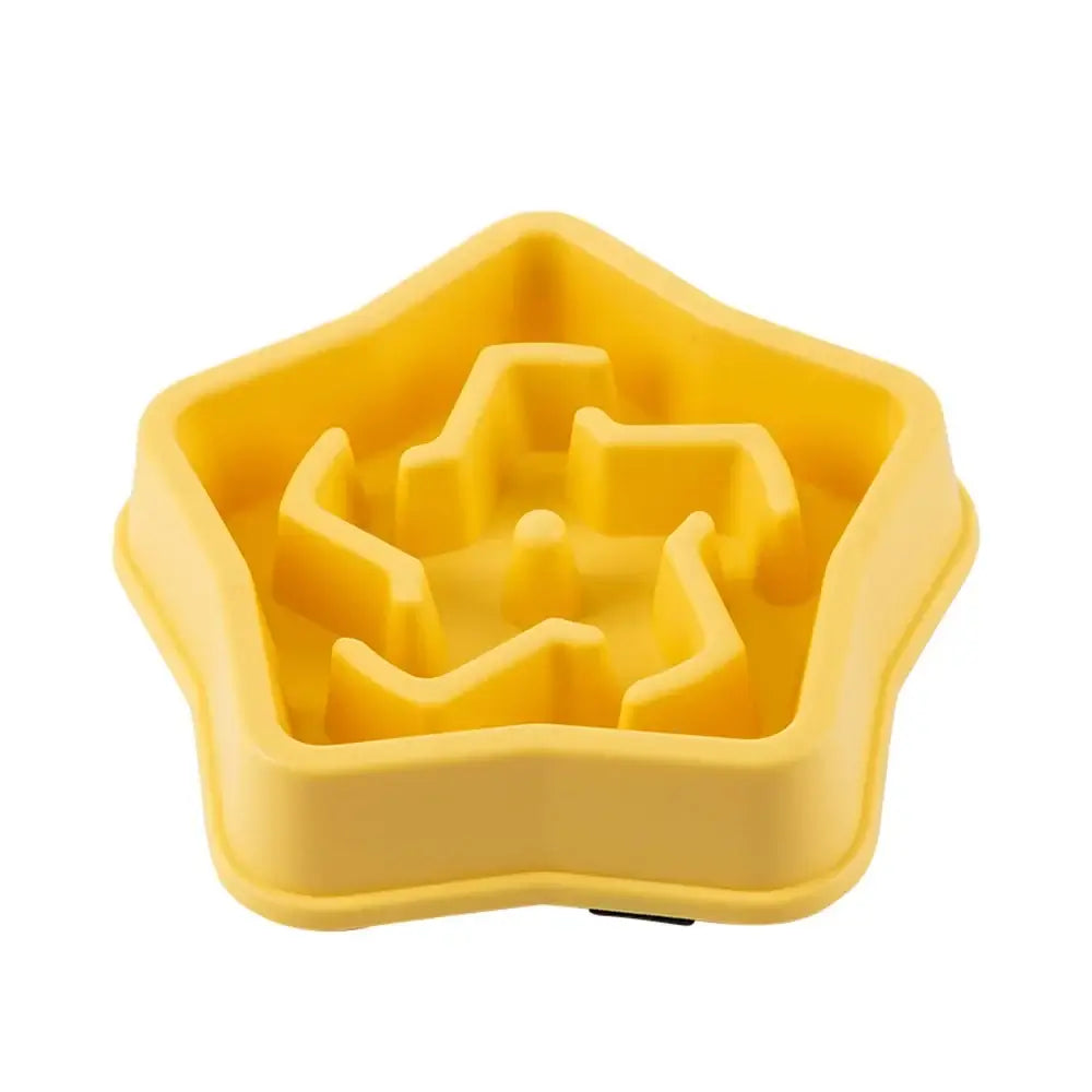 Slow Feeder Dog Bowls Slow Eating Pet Bowls Puzzle Anti-Gulping Interactive Bloat Durable Preventing Choking Healthy Dogs Bowl