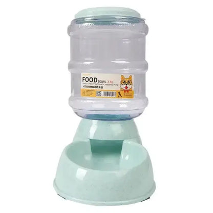 Dog Automatic Feeders Plastic Water Bottle Cat Bowl Feeding and Drinking Dog Water Dispenser Pet Feeding Bowl Pet Supplies