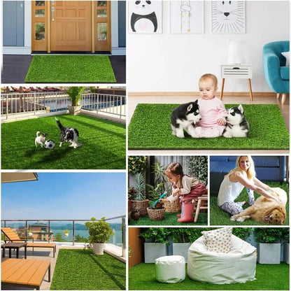 Dogs Grass for Potty Training Artificial Grass for Dogs Puppy Fake Grass Pads Large Dogs Supplies Pets Litter Rugs for Puppy in various settings.