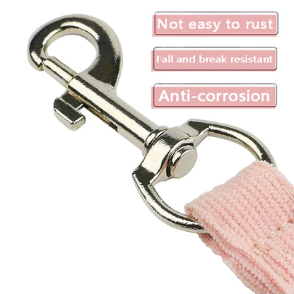 adjustable small dog harness leash set with durable anti-corrosion metal clip for secure pet walking