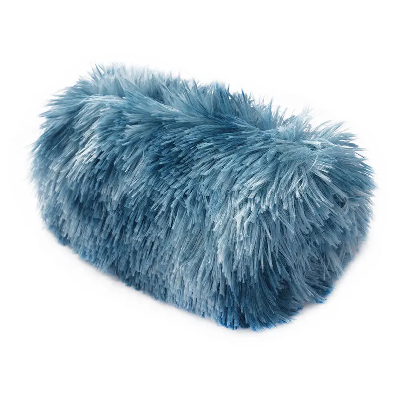 Soft Pet Blanket Mat Warm Dog Cat Sleeping Bed Mats Kennel Washable Long Plush Dogs Blankets Cover Winter Dog Supplies