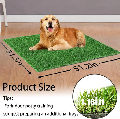 Dogs Grass for Potty Training Artificial Grass for Dogs Puppy Fake Grass Pads Large Dogs Supplies Pets Litter Rugs for Puppy with dimensions.