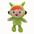 Pocoyo plush doll 26cm green character stuffed toy with orange hair, kawaii children&