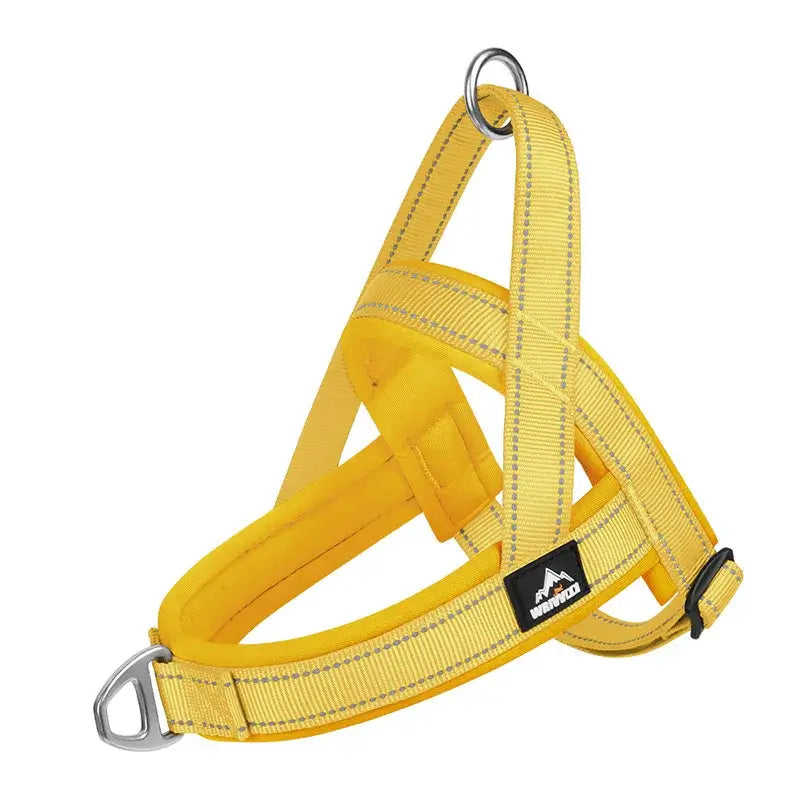 Escape-Proof Tactical Dog Harness with Soft Padded Durable Adjustable No Pull Easy Walking Training Large Dogs Vest Arnés Perro