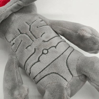 cartoon game character plush toys gray Demogorgon stuffed doll, 20cm movie-inspired Halloween gift for kids