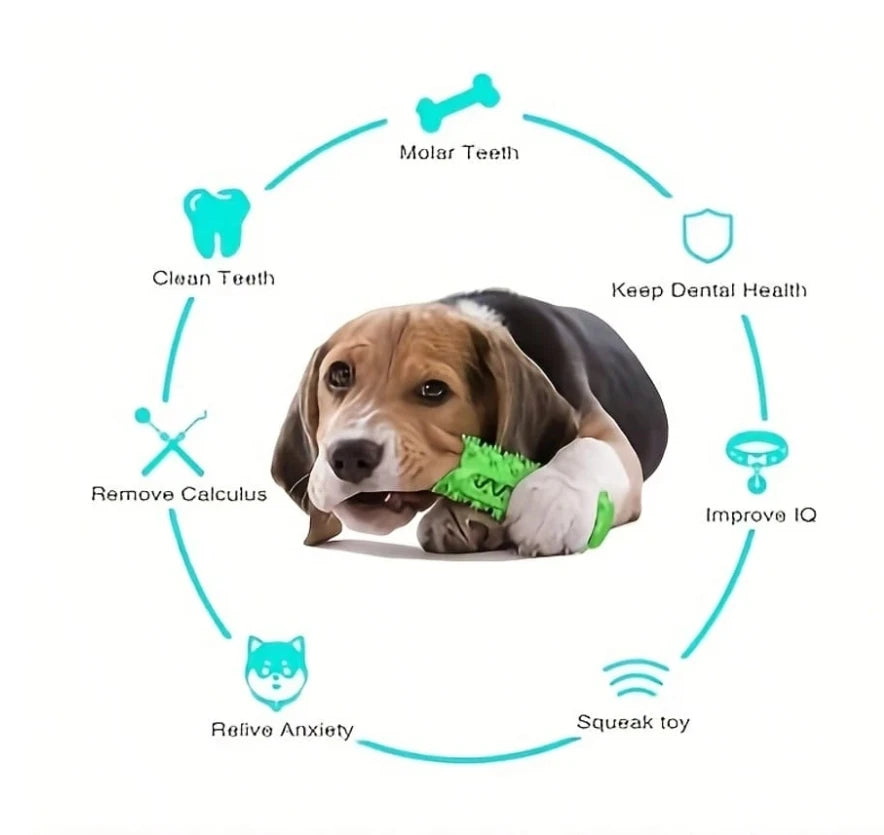 Dog tooth chewing toy for dogs, helps clean teeth, remove calculus, relieve anxiety, and improve dental health