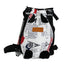 pet backpack carrier for small dogs canvas chest backpack in flag camouflage print, color 6, for travel