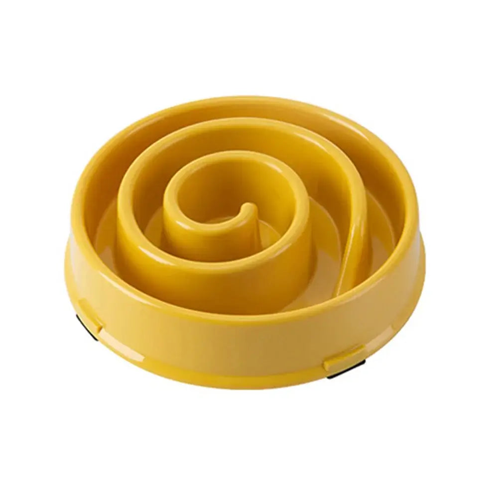 Slow Feeder Dog Bowls Slow Eating Pet Bowls Puzzle Anti-Gulping Interactive Bloat Durable Preventing Choking Healthy Dogs Bowl