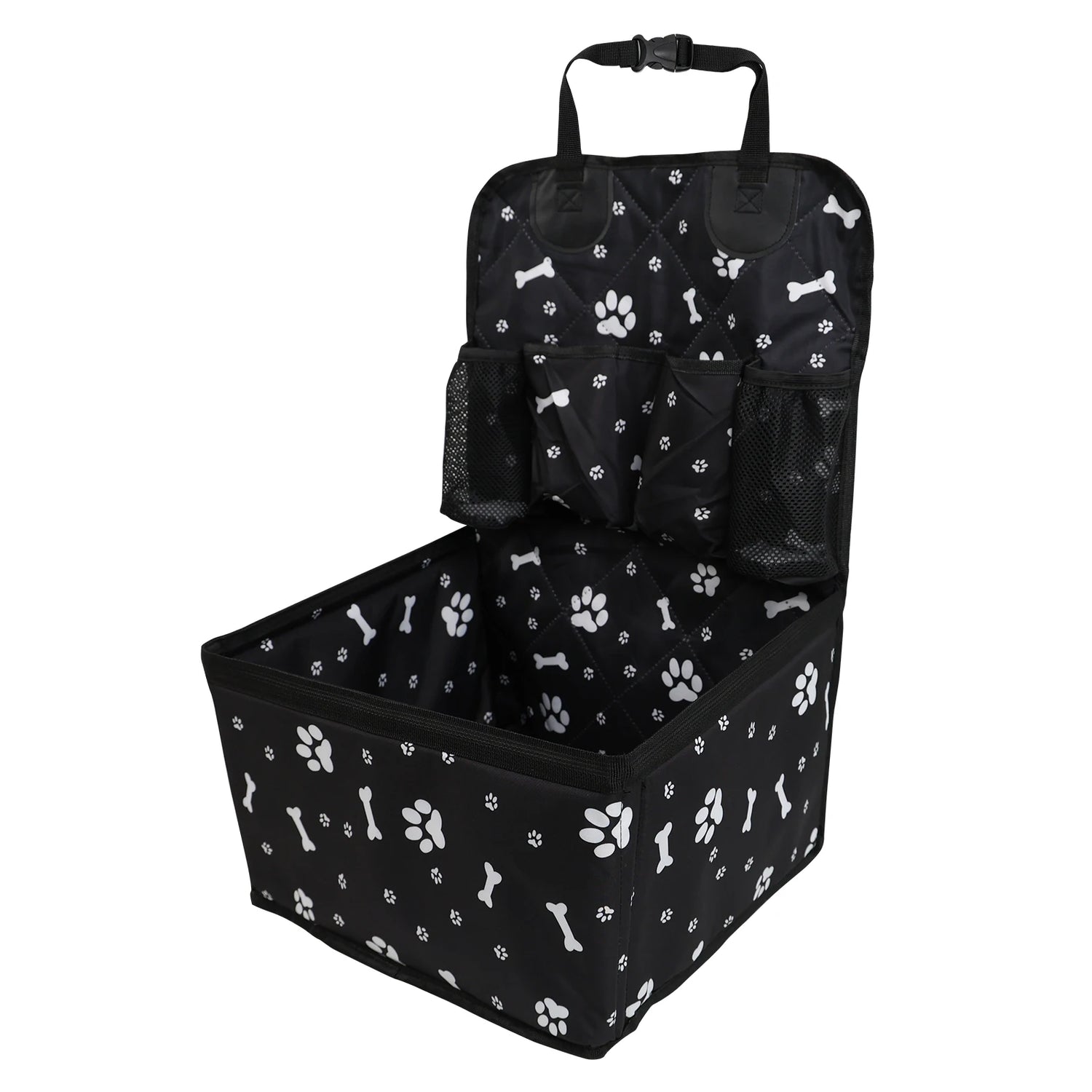 Portable Dog Car Booster Seat Carrier for Small Medium Dogs Safety Travel Pet Basket With Storage Front Seat Pet Carrier For Dog