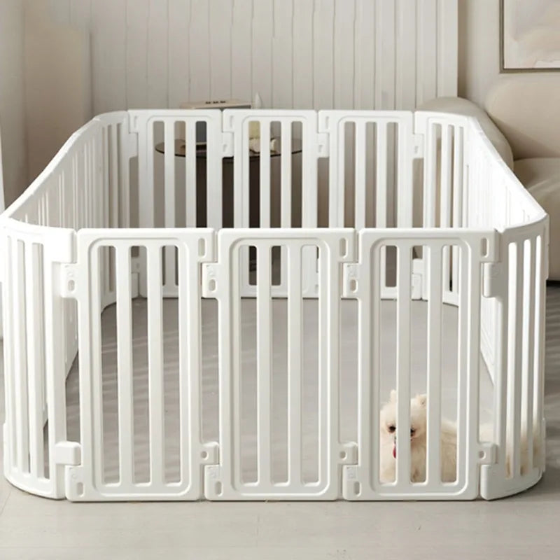 Indoor Household Pet Fence Waterproof Dog Fence Large Dog Protective Fence Free Combination Large Space Pet Isolation Fences