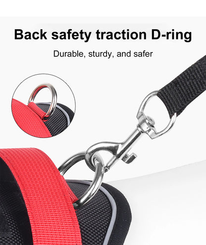 Dog Harness Reflective Midium Large Dogs Tactical Vest Big 1680D Waterproof Oxford Cloth Dog Harnesses Pet Accessoires Supplies D-ring