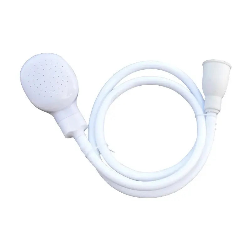 pet shower sprayer white multifunctional 1.1m hose faucet-connected dog cat bathing and grooming tool