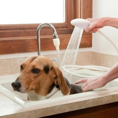 pet bathing shower for dogs and cats, handheld pet shower head for easy grooming and cleaning