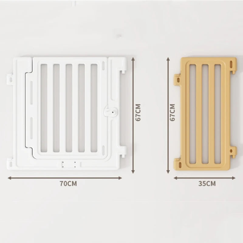 Indoor Household Pet Fence Waterproof Dog Fence Large Dog Protective Fence Free Combination Large Space Pet Isolation Fences dimensions
