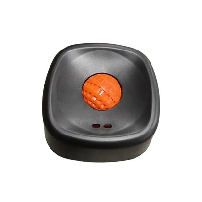 slow feeder dog lick bowl black anti-slip plastic bowl for dogs with orange insert, Color 03, XS